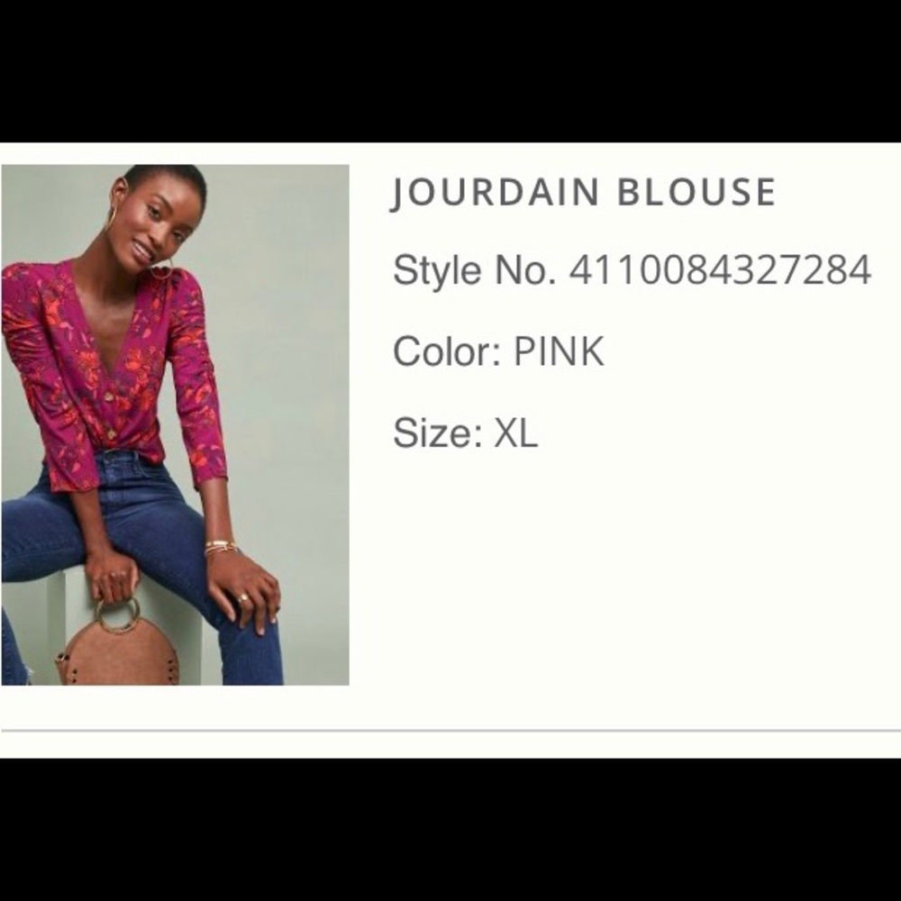 Anthropology blouse